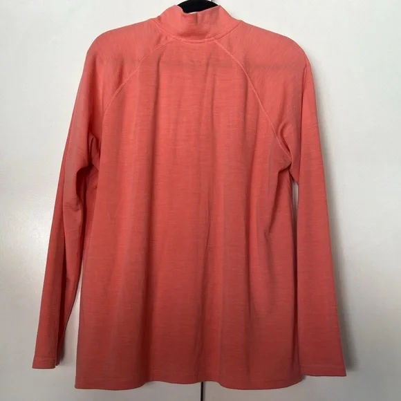 Smartwool Thermal Base Layer 1/4 Zip Merino Wool, 2x Plus Size - Picture 6 of 6